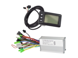 Controlador de Motor para Bicicleta Elétrica 250w/350w 24/36/48v com Painel LCD | S/MARCA
