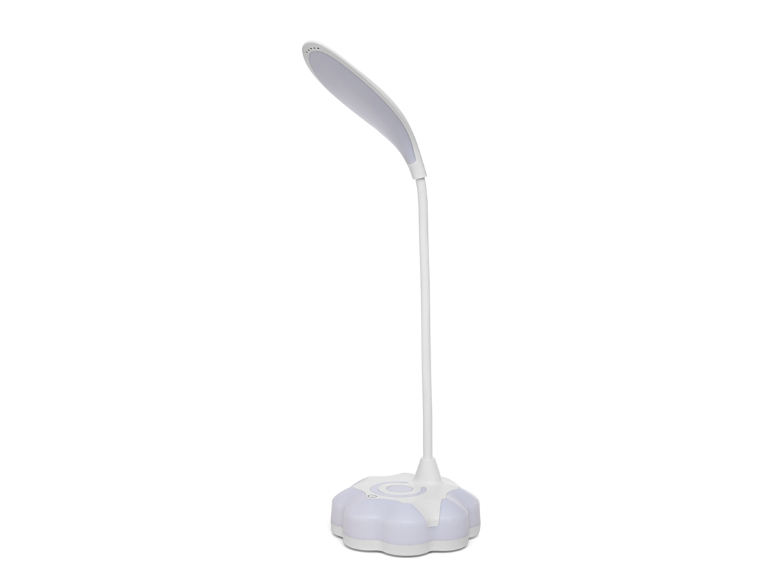 Rebe-lâmpada De Mesa Led Com Proteção Ocular, Controle Táctil E Pescoço De Ganso Flexível Para Leitura No Escritório E Quarto