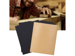 Hoja De Lija De Carburo De Silicio Impermeable Cw 360-2c 100 Piezas Para Lijado Papel Abrasivo