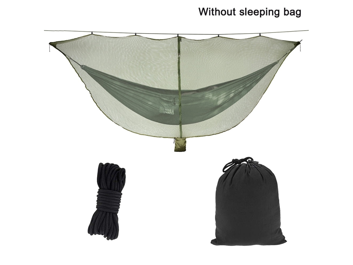 Mosquitera Para Hamacas 360° (verde Militar)