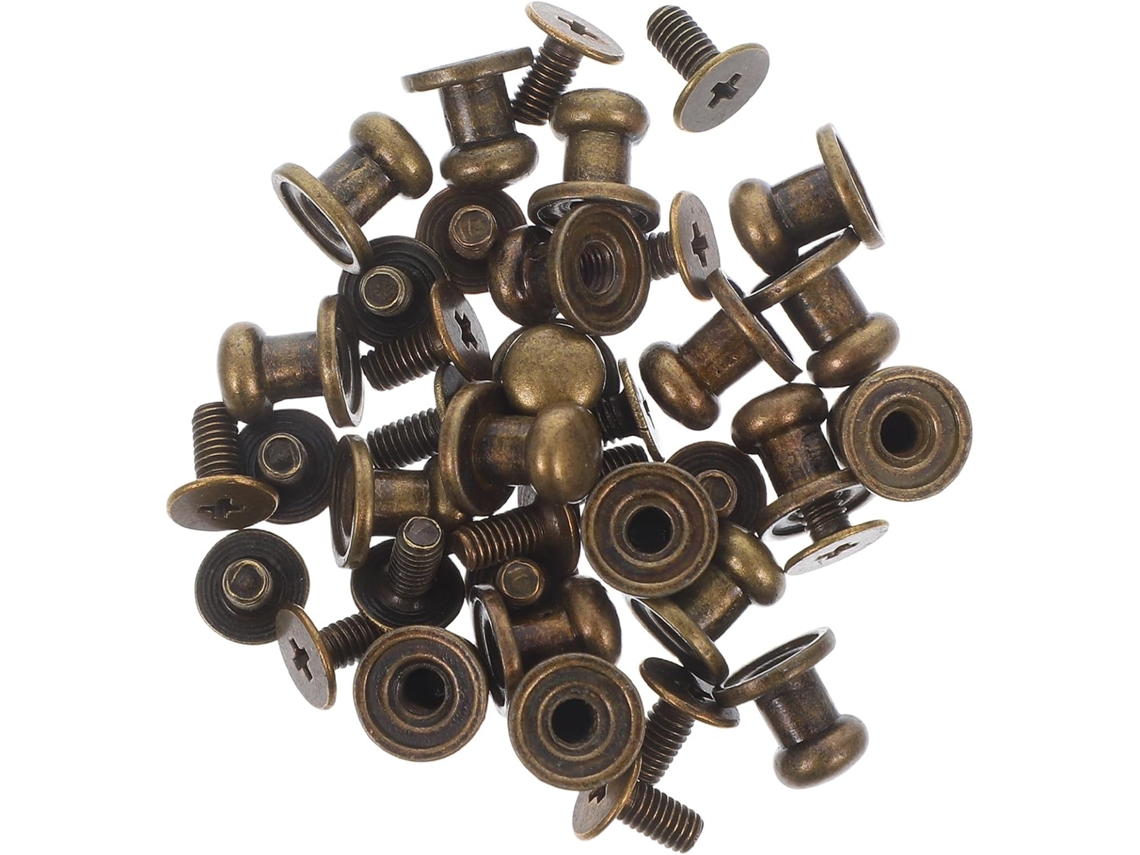Conjunto Com 20 Puxadores De Armário Em Liga Zinco Antigo Parafusos, Furo De 3mm, Fácil Instalação Para Portas E Caixas