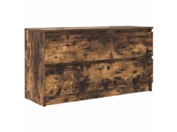 Tv Cabinet, Tv Cabinets Vidaxl Marrom Madeira Processada (n/a)