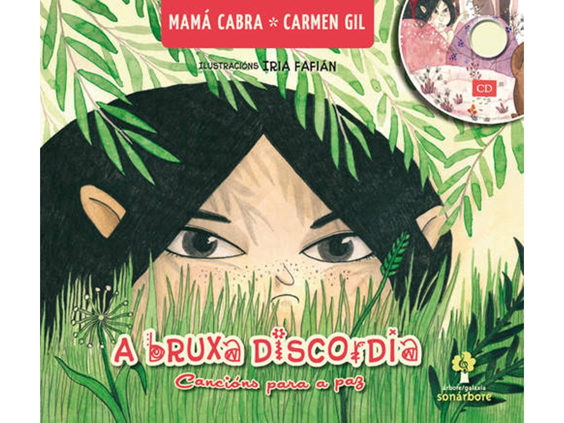 Livro A Bruxa Discordia de Carmen Gil Mama Cabra