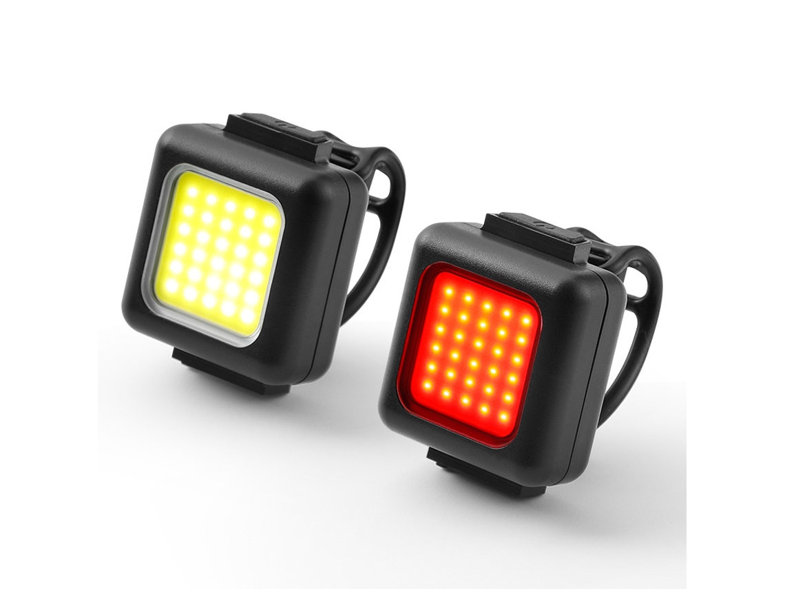 Kit De Iluminação Para Bicicleta, Luzes Usb Dianteiras E Traseiras, Luzes De Sinalização Para Ciclismo Noturno E Acessórios.