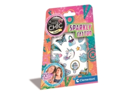 Conjunto de tatuagens para crianças CLEMENTONI Tattoo (6 anos)