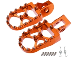 Apoios de Pés para Motocicleta Exc Excf Xc Xcf SX Pedaleiras Compatíveis Montagem Todas Peças Originais: