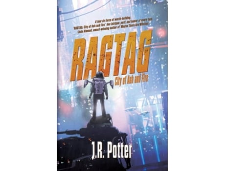 Livro Ragtag City of Ash and Fire de JR Potter (Inglês)