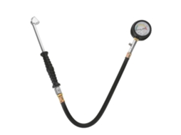 Medidor de pressão de pneus em metal resistente – Ferramenta de medição precisa