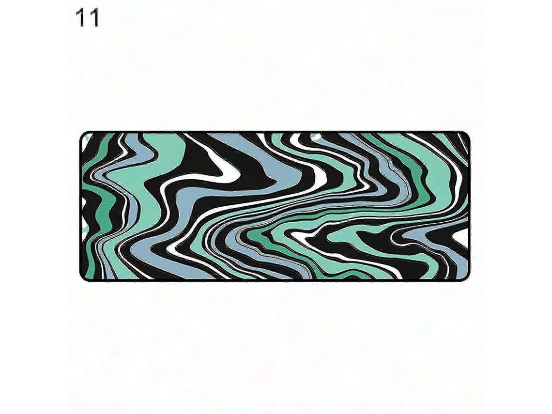 Mousepad Gamer Grande E Antiderrapante Com Arte Abstrata Para Computador Tingquan Olysi Shop