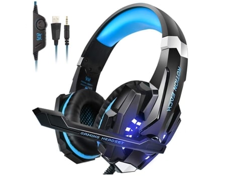 Auscultadores Gaming I2GO PRO Kotion Each G9000 (Multiplataforma - Microfone - Azul)