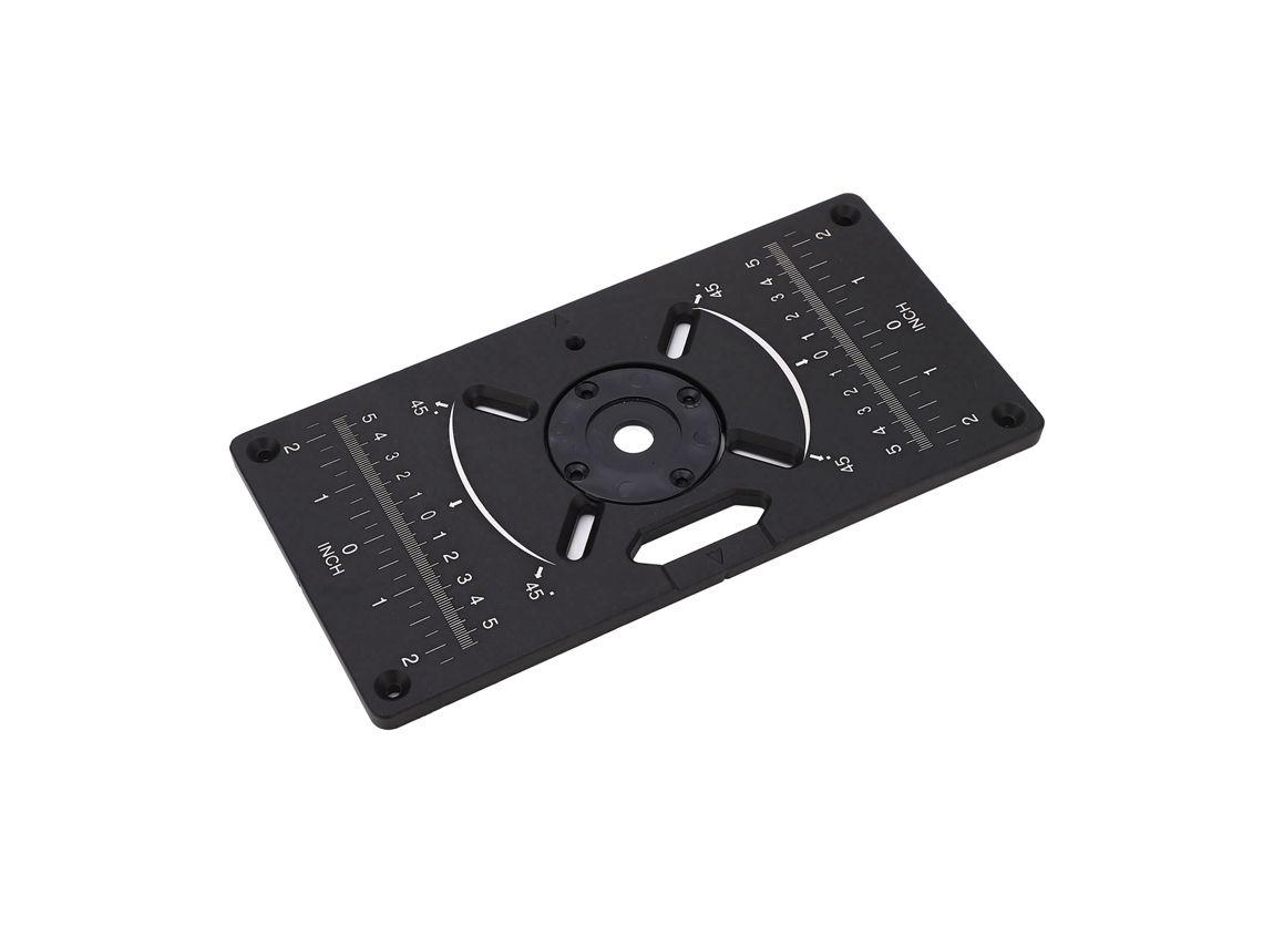 Laxiscreed Placa De Alumínio Para Tupia E Mesa De Trabalho De Alta Durabilidade