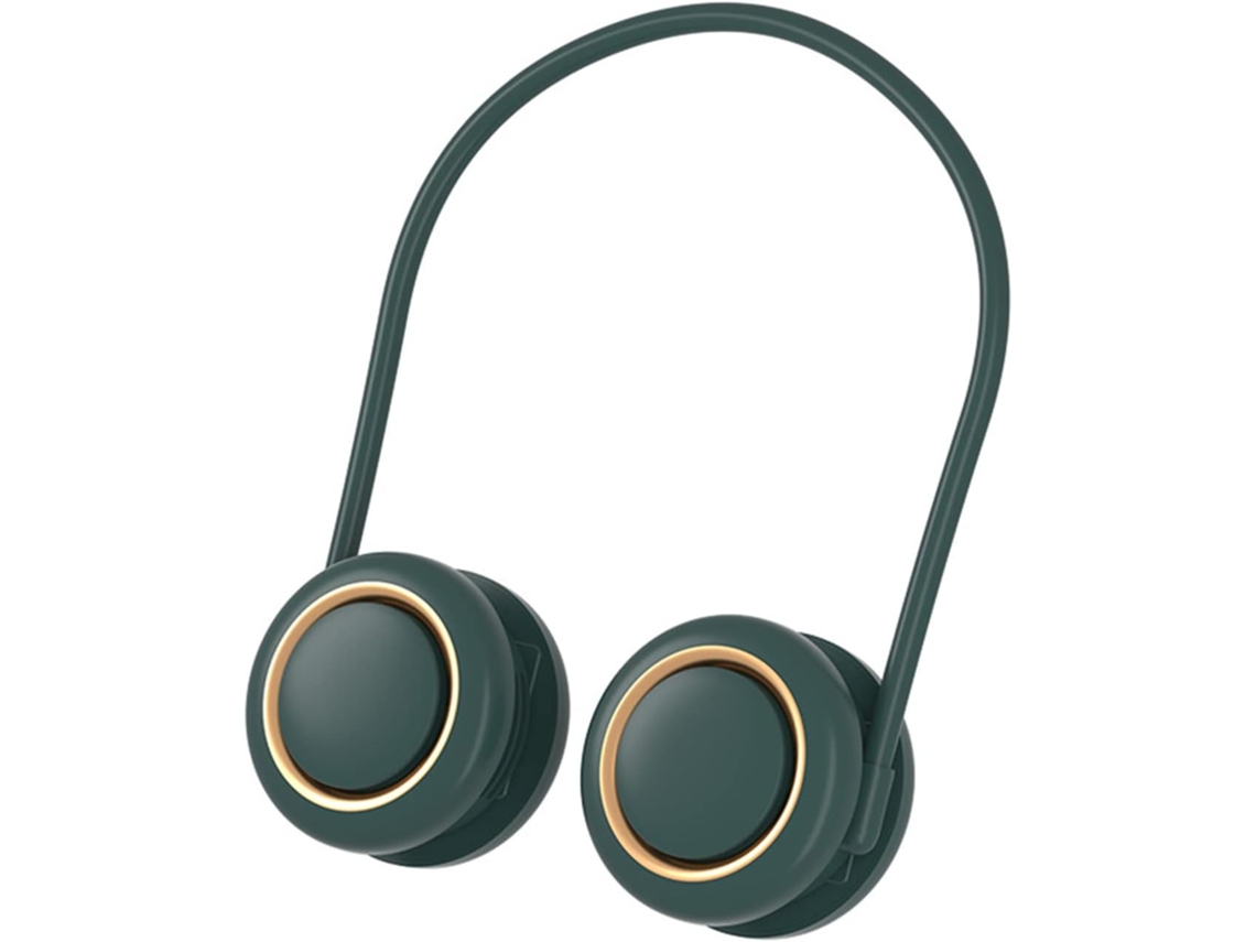Usb Mini Ventilador Resfriamento Pescoço Portátil 360 G
