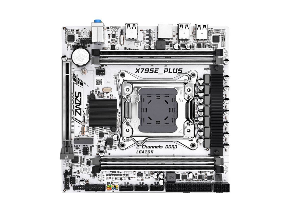 Placa-mãe Jingsha X79se Lga 2011 Ddr3 Pcie3.0 X16 Sata2.0 Ethernet