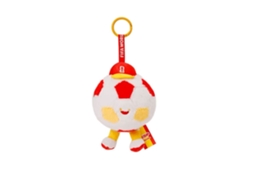 Chaveiro peluche bola Espanha Copa do Mundo 2026, macio, colecionável, presente STELASPLEN