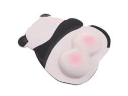 Mousepad Ergonômico Panda Para Suporte De Pulso, Conjunto De 5 Peças, Antiderrapante E Leve. Olysi Shop