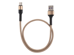 Aetheria cabo de Dados Type c Carregamento Super Rápido 5a para Huawei P10/p20 Pro 0.5m Dourado