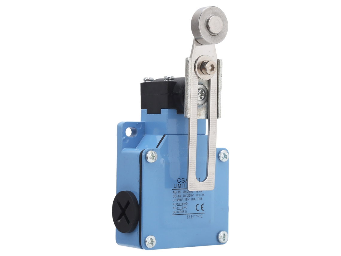 Laxiscreed Limit Switch Com Reset Automático E Braço Oscilante Ajustável Para Segurança E Controle