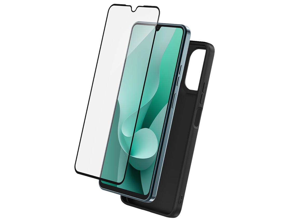 Bigben Capa Para Moto G06 / G06 Power Com Película De Vidro Temperado Preto