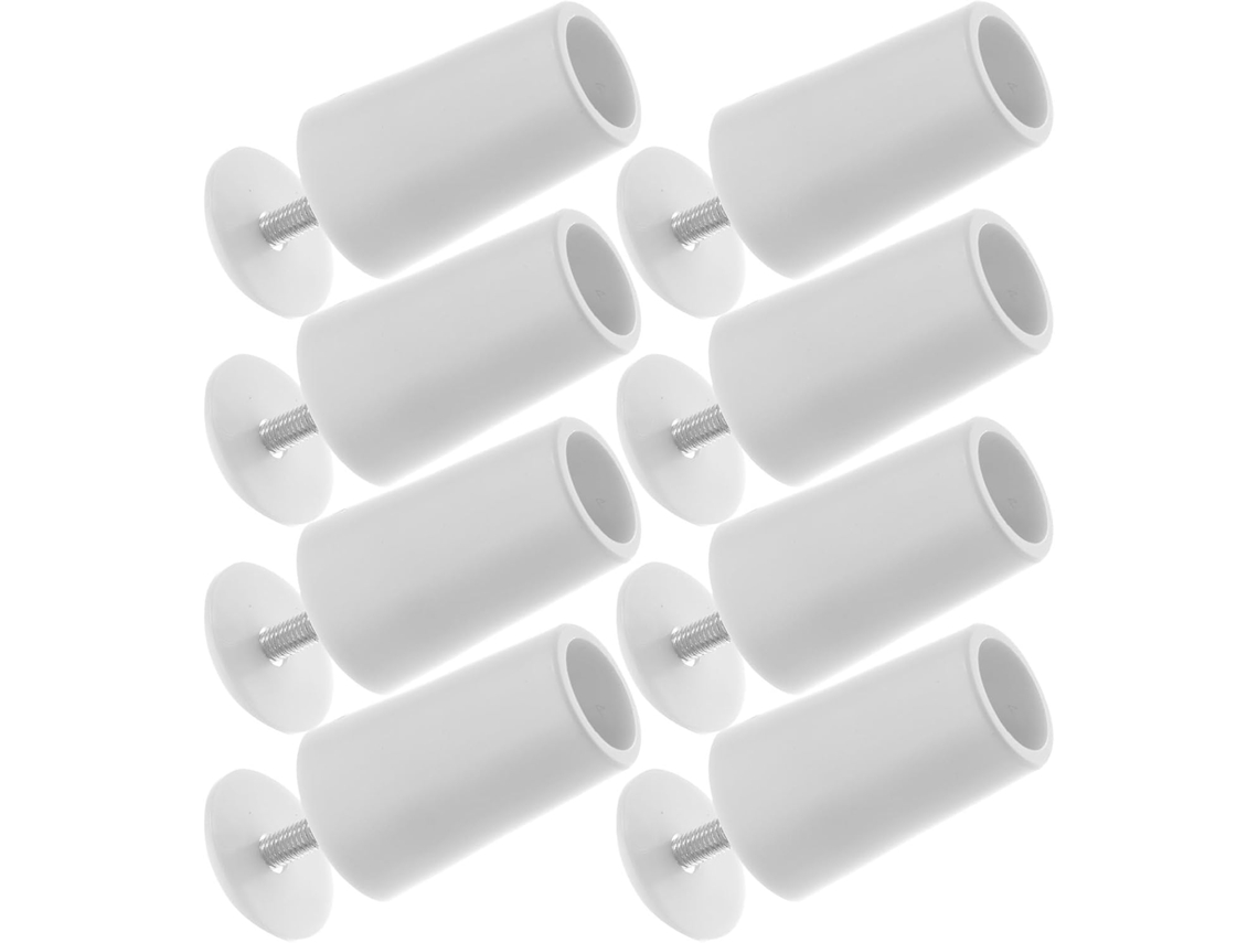 Conjunto De 8 Batentes De Segurança Para Persianas De Rolo Em Plástico E Liga Metálica.