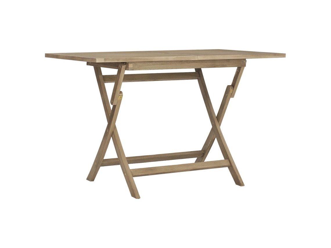 Folding Garden Table, Folding Garden Tables Vidaxl Marrom Madeira (n/a)