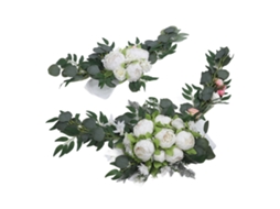 2pcs Flores Artificiais para Arco de Casamento | S/MARCA