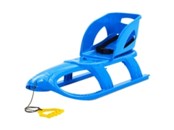 Vidaxl Trenó Com Assento 102,5x40x23 Cm Polipropileno Azul