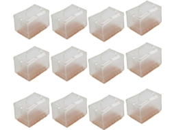Protetores De Pés Cadeira, Retangulares Almofadas Feltro Silicone,