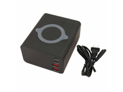 Carregador rápido EOOCOO, 110W, 4 portas Type-C