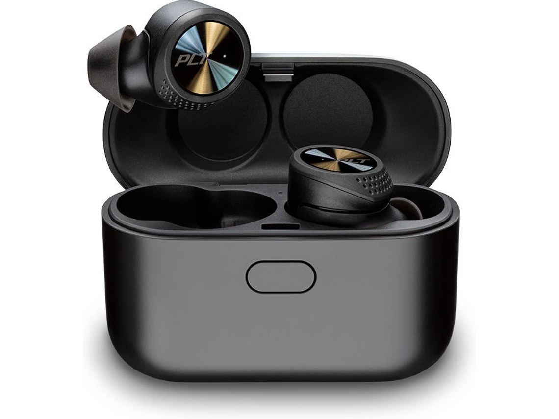 Auriculares Bluetooth True Wireless PLANTRONICS BackBeat PRO 5100 (In Ear - MicroAuriculares - Preto)