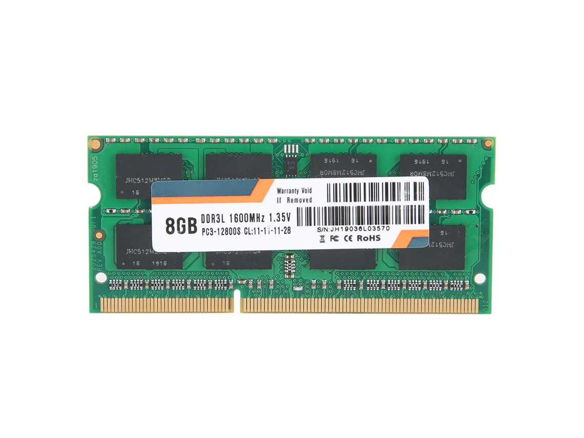 Módulo De Memória Para Laptop Ddr3 1600mhz 8g Armazenamento Pc3-12800