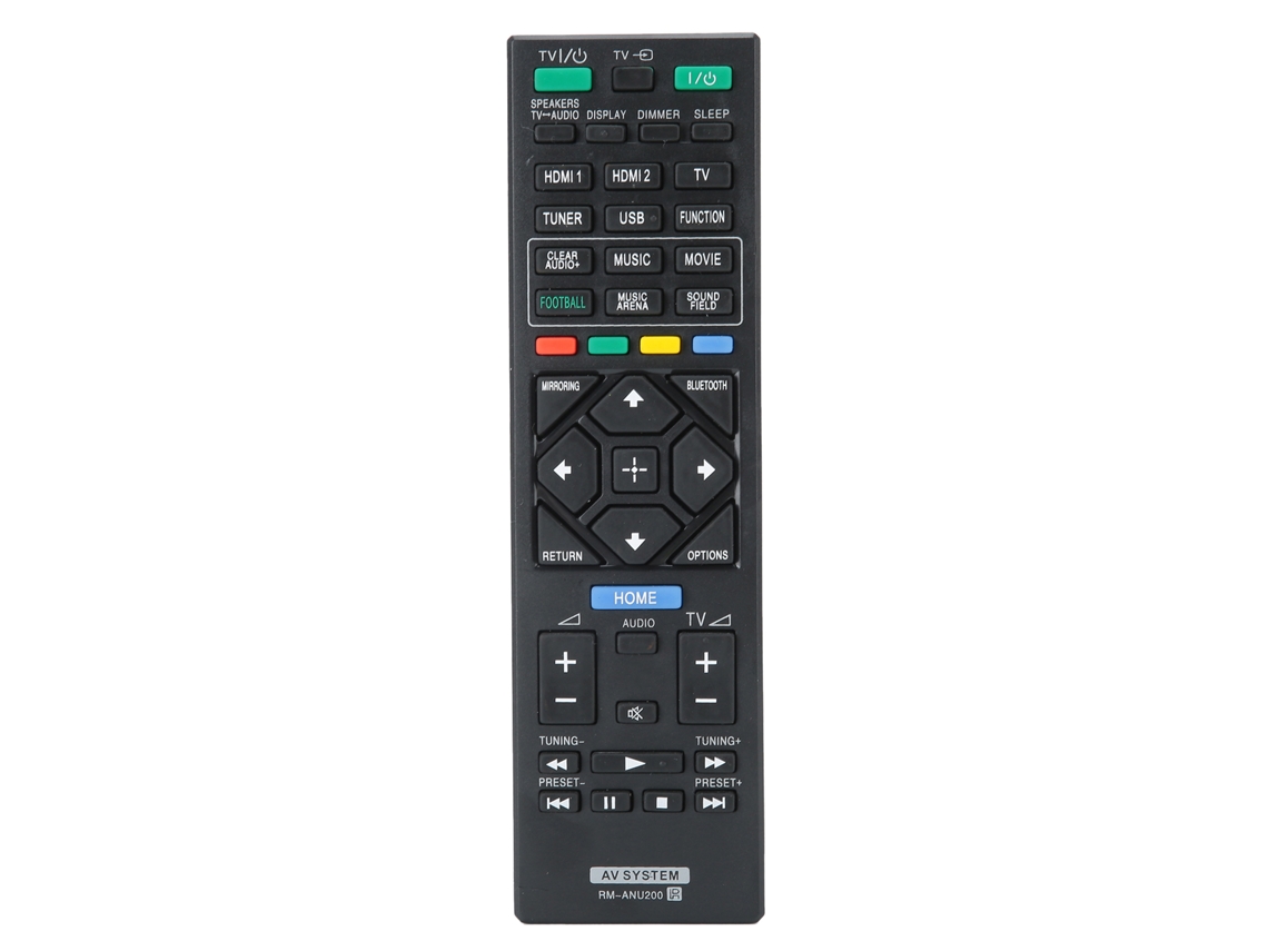 Mando a distância portátil Rmanu200 para sistema AV Sony HTiV300, substituição fácil