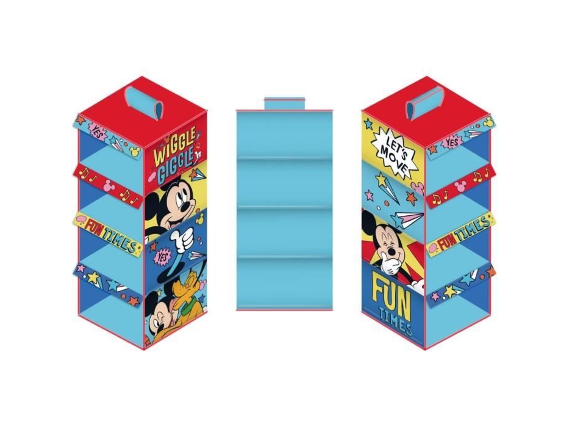 Disney Mickey Armazenamento em 4 Níveis