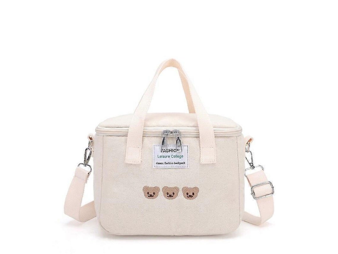 Bolsa térmica de lona Ins Björn com alta capacidade de isolamento, piquenique multifuncional para café da manhã Aquaforge