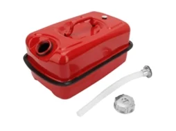 Depósito De Combustible De Metal 10l Capacidad Grande Con Tubería, Bidón Jerry Para Gasolina Y Aceite