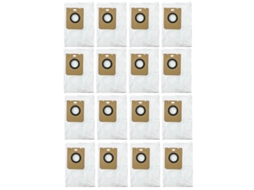 16 peças sacos de pó para dreame l10 plus robô aspirador peças reposição saco lixo acessórios