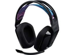 Auscultadores LOGITECH G535 Lightspeed (Over Ear - Microfone - Preto)