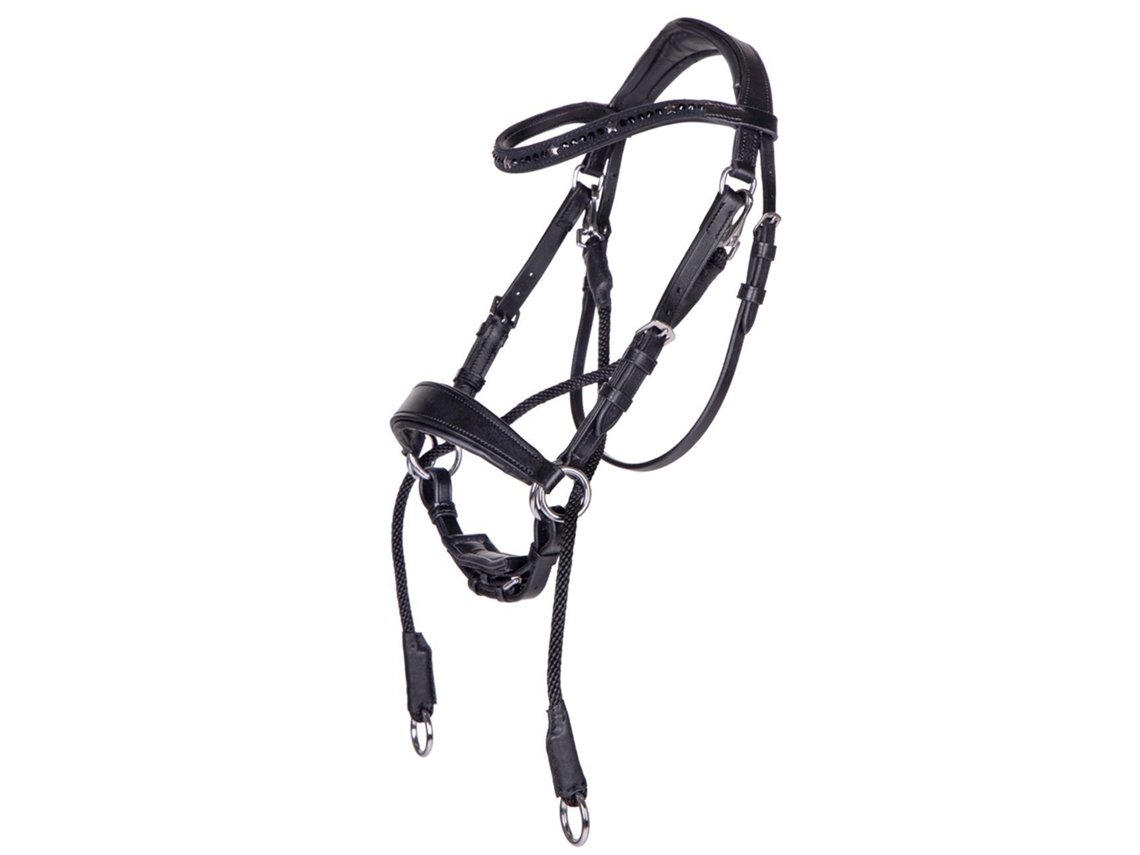 Cabeçada Sem Freio para Cavalos QHP Thunderbolt Poney