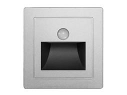 Lâmpada Sensora de Movimento Solar Degraus Led Recessada 3000k | S/MARCA