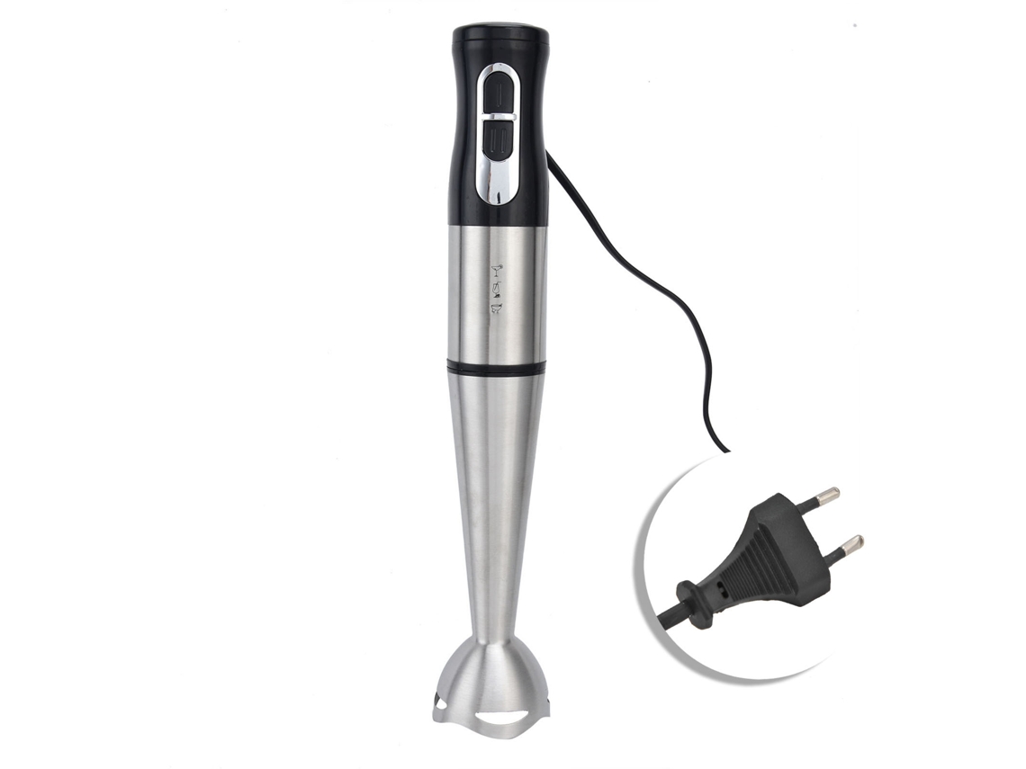 Liquidificador De Mão Elétrico Laxiscreed Para Alimentos, Mistura Eficiente De Aço Inox 220v Ue