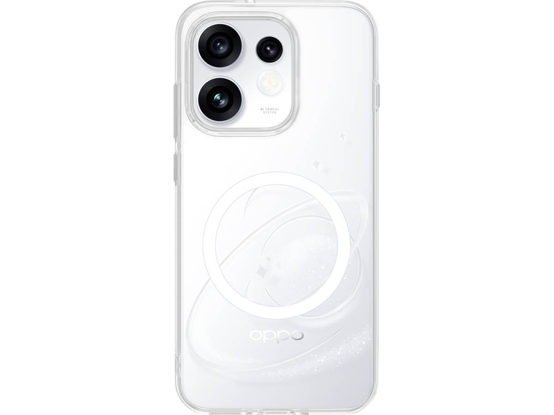 Capa OPPO Magnética com Carregamento Wireless  Reno16 - Reno16 Pro (Transparente)