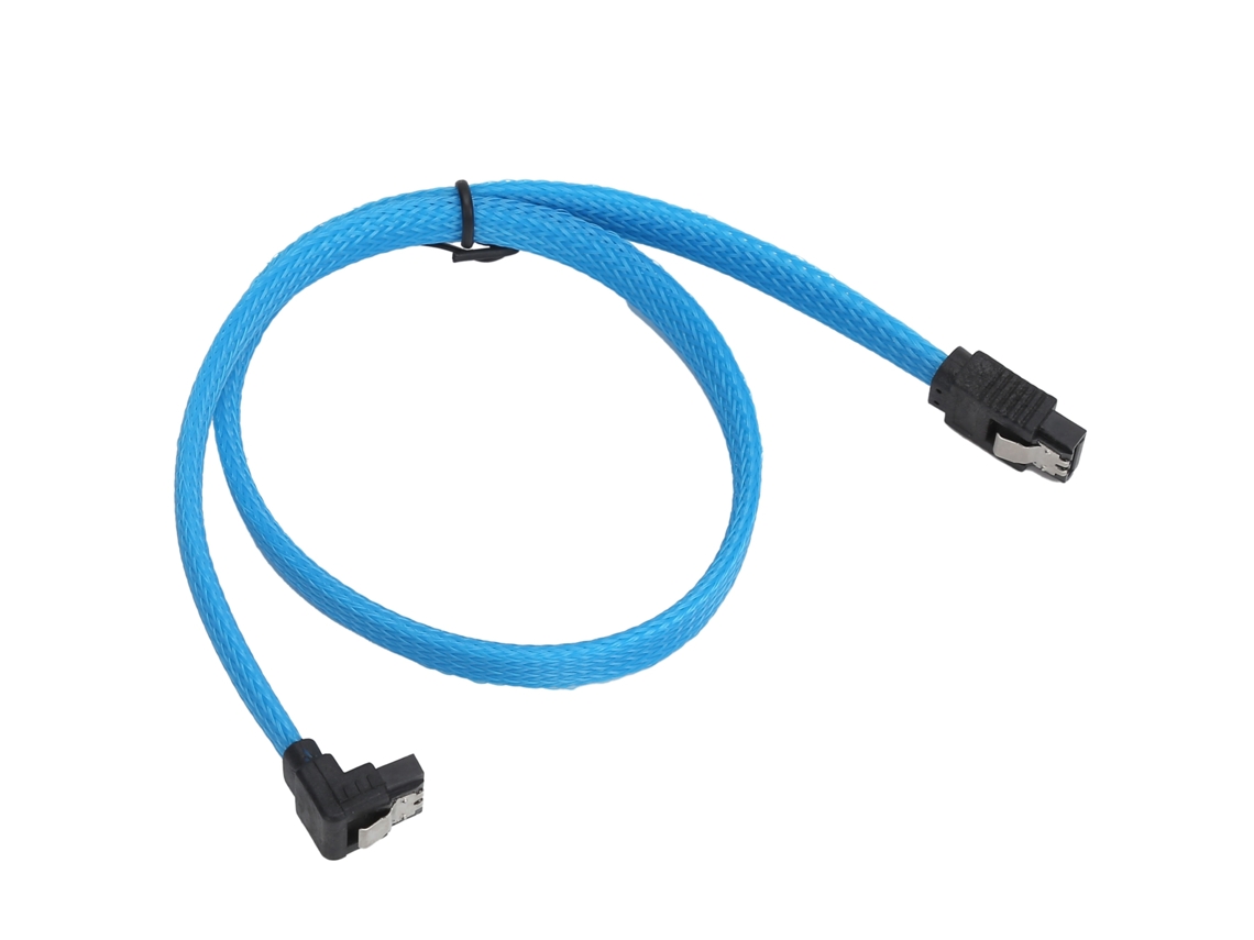 Cable Sata 3.0 para Ssd de 8 Pines Y 6 Gbps Con Clips, Conexión Eléctrica, Acceso Rápido, Accesorios Informáticos, Azul.