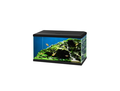 Ciano Aqua 65L Plus LED Black - Conjunto com filtro, LED e consumíveis
