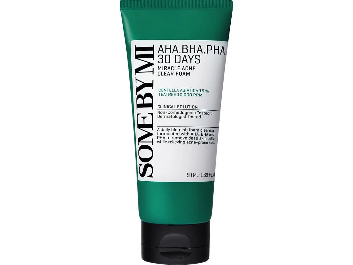 Espuma de Limpeza Facial Aha Bha Pha 50 Ml SOME BY MI