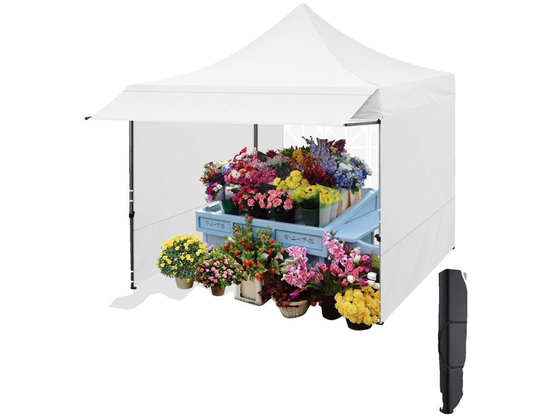 Tenda De Cobertura, Design Impermeável, Cobertura Espaçosa, Branco