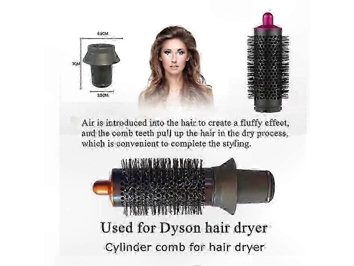 Modeladores De Cachos E Adaptador Para Secador Cabelo Com Função Pente.