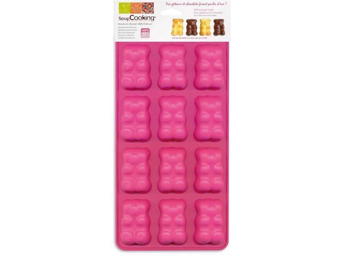 Molde SCRAPCOOKING Ursos (Silicone)