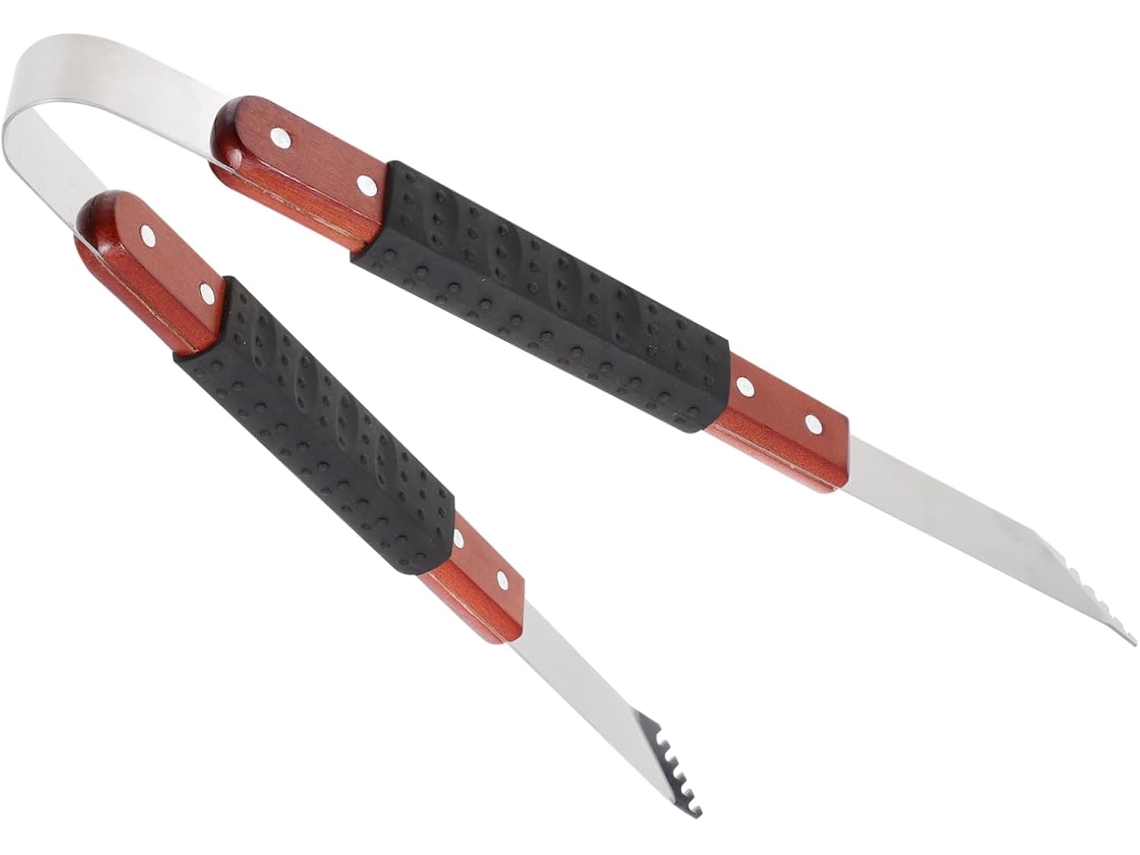 Pinça De Madeira Para Churrasco Toddmomy, Pinça Multifuncional Para Alimentos, Utensílio De Cozinha Prático Para