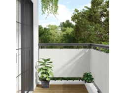 Vidaxl Tela De Privacidade Para Varanda 800x120 Cm Pvc Branco