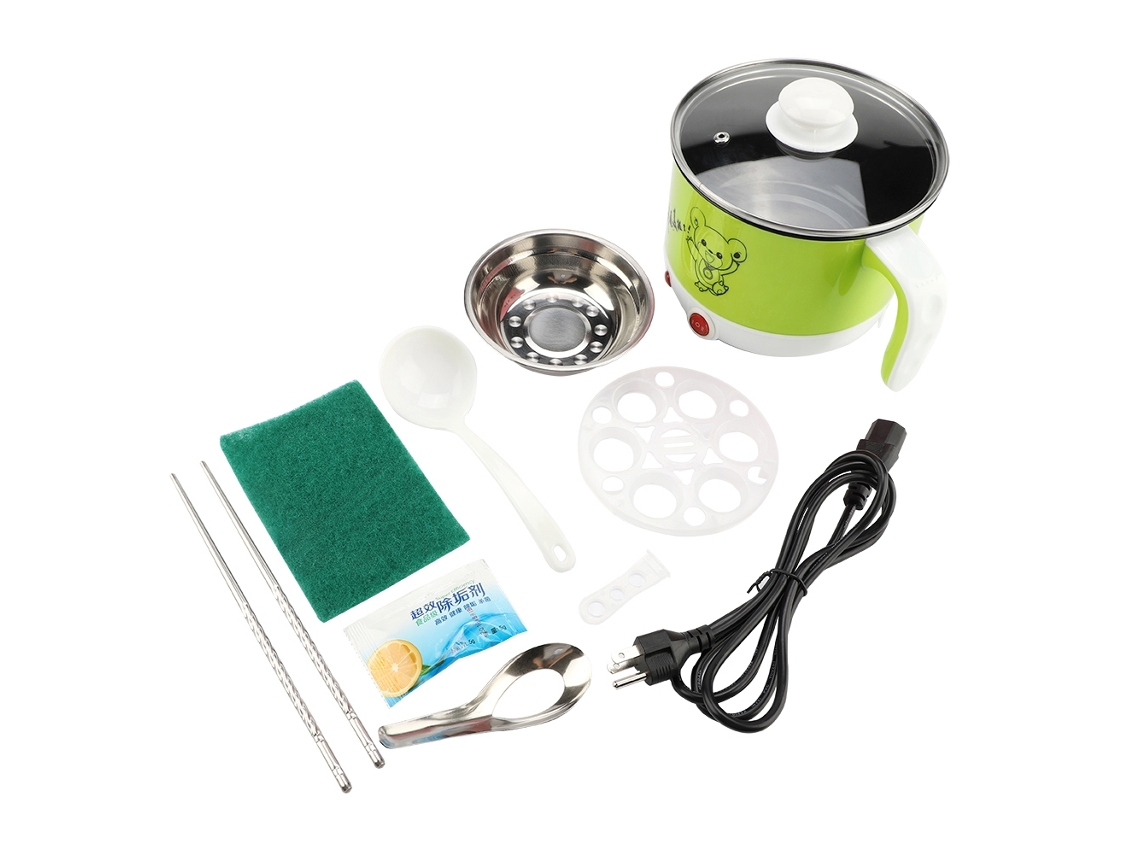 Laxiscreed Panela Elétrica Quente Mini E Fogão Portátil Para Cozinhar Com Facilidade