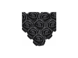 Lindos arranjos de flores artificiais brancas, 50 peças, decoração vibrante para o Dia das Mães, casamentos e Halloween. AQUAFORGE